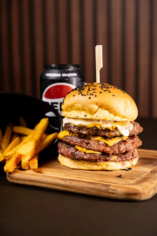 Combo com batata e refrigerante